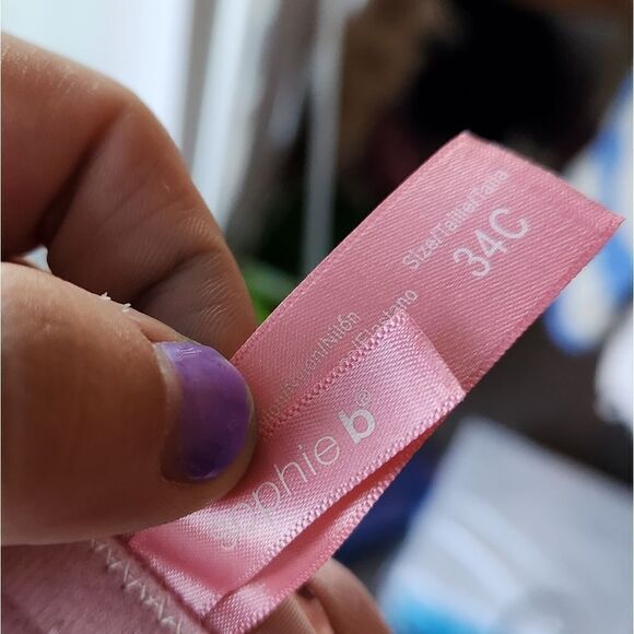 Sophie B Light Pink Pushup Bra - Picture 7 of 8